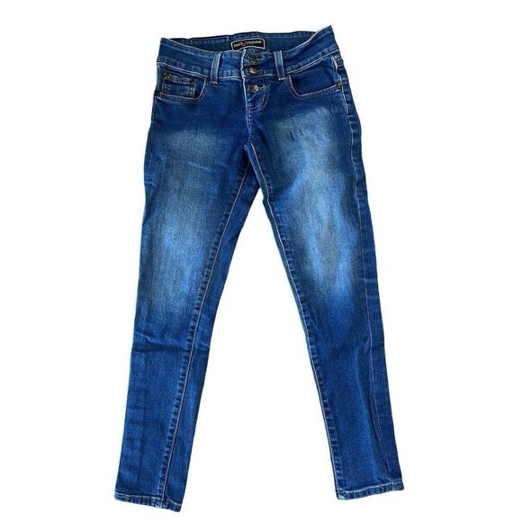 Vintage Dolce And Gabbana Slim Fit Ankle Skinny Button Fly Jeans Size 29 - Picture 3 of 13